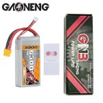 GNB GAONENG 6500MAH 7.6V 2S 70C Cabled XT60 HV LiHV Shorty Pack LiPo Battery Soft Pack Customize RC Car Drone